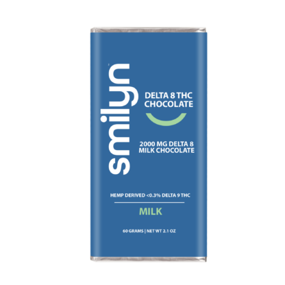 Smilyn 2000mg Delta 8 Milk Chocolate Bar