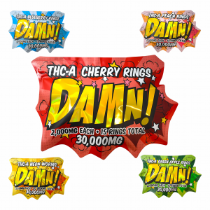 DAMN THC-A Gummies - 30,000MG